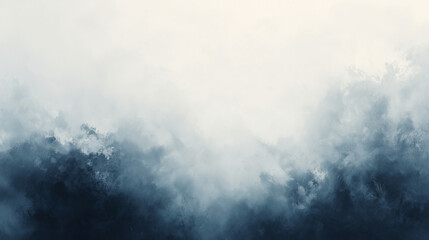 Ethereal mist gradient with soft whites and light grays