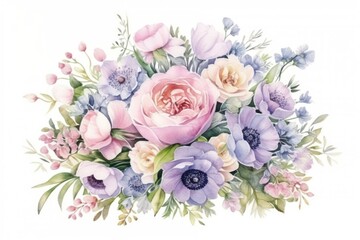 Flower plant rose inflorescence.