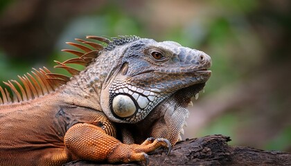 Fototapeta premium Reptile Encounters: Discovering Nature's Scaled Wonders