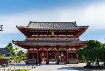 Fototapeta premium 浅草寺宝蔵門(仁王門) 東京都台東区浅草