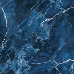 Marble Texture in navy blue Colors. Elegant square Background