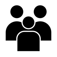Group glyph icon