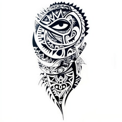 Obraz premium mask, Maori, tribal, pattern, tiki, face, art, theater, ancient, carnival, wood, opera, wooden, culture, head, masks, masquerade, china, traditional, drama, statue, decoration, isolated, tribal, scul