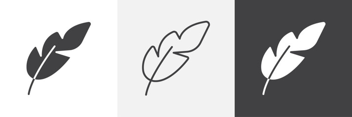 Feather icon. for web ui designs