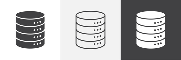 Database icon. for web ui designs