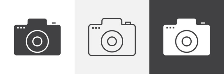 Camera icon. for web ui designs