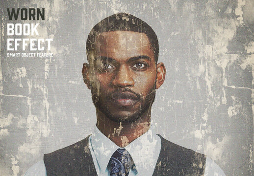 Worn Book Effect with Generative AI