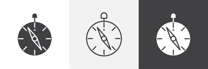 Compass icon. for web ui designs