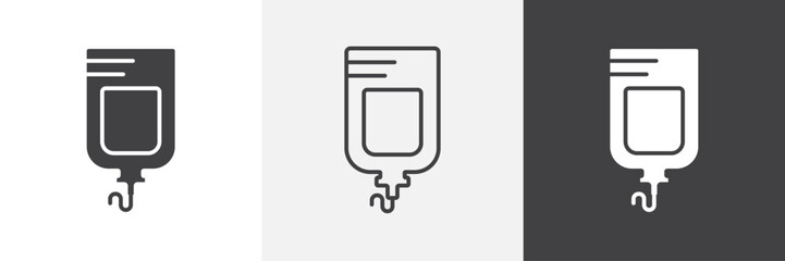 IV Bag icon. for web ui designs