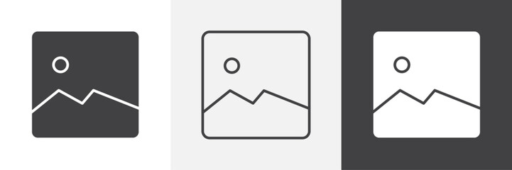 Image icon. for web ui designs