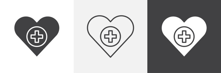Health care icon. for web ui designs