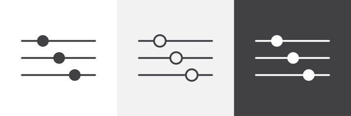 Filter Control icon. for web ui designs