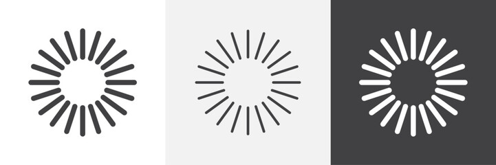 Loading icon. for web ui designs