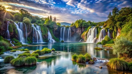 Obraz premium Natural wonders photographs of magnificent landscapes and natural phenomena Macro