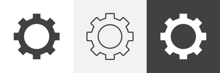 Settings icon. for web ui designs