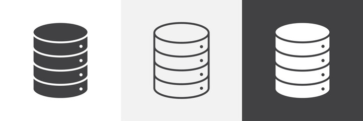 Database icon. for web ui designs