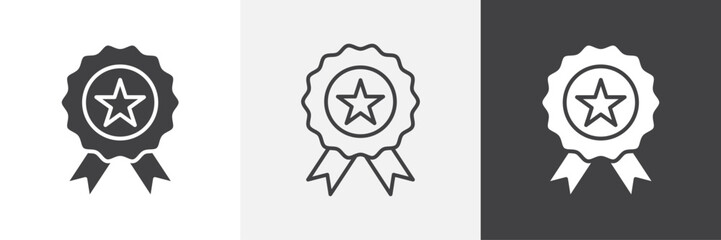 Medal icon. for web ui designs