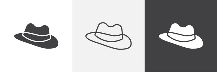 Hat icon. for web ui designs