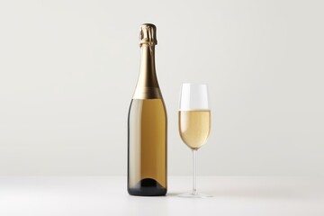 Bottle glass drink wine.