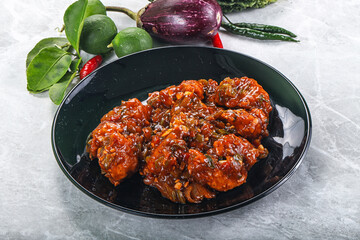 Chinese cuisine - Chicken manchurian gravy