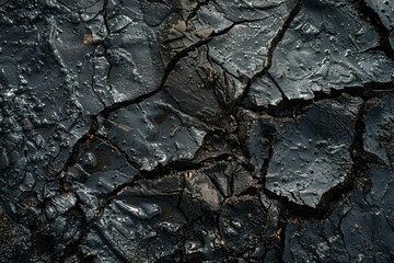 Photo of Muddy pond of wet soil. Background texture for backdrops or mapping