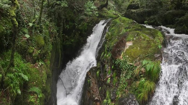 Fervenza de Santa Leocadia de Mazaricos en Vao Coru&ntilde;a Galicia