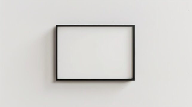 A digital art print mockup in a contemporary frame with realistic textures on a solid white background.