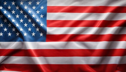 Naklejka premium Red, white, and blue banner, representing the thirteen colonies