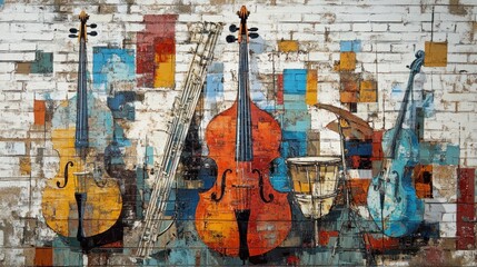 Musical Instrument Wall Art