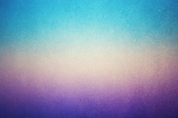 abstract wide-angle blue beige purple grainy gradient background