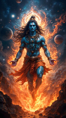Shiva: The Meditative Lord, Cosmic Energy, and Embodiment of Power