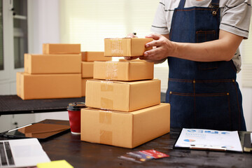 Mailboxes for delivery, parcel boxes for sending requests and documents