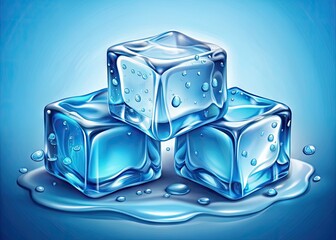 Ice Icon Vector for Food and Beverage Photography - Enhance Your Culinary Designs