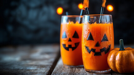 halloween cocktails ready for a halloween party	