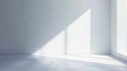 Fototapeta premium A modern event poster with sleek design and realistic shadows on a clean white background.