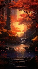 Autumn outdoors scenery nature.