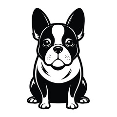 bulldog vector design 