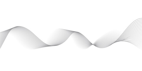 Abstract vector background with wavy lines	