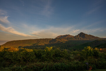 日本の鳥取県のとても美しい大山