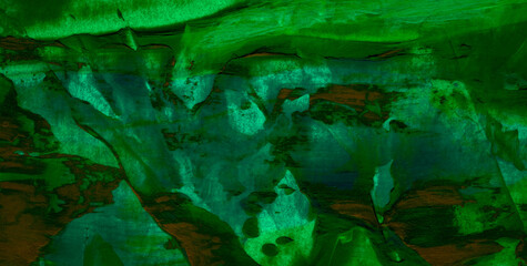 A Wallpaper Design with Artistic Texture, Pattern, and Gold Accents