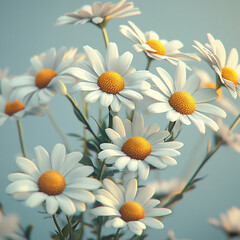 Fototapeta premium daisies
