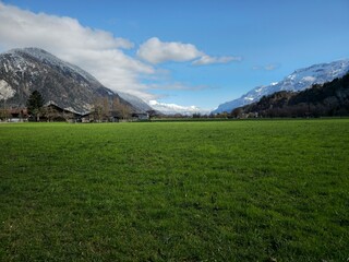 Landscape in the mountains