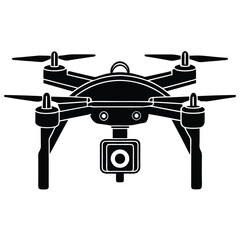 drone vector silhouette