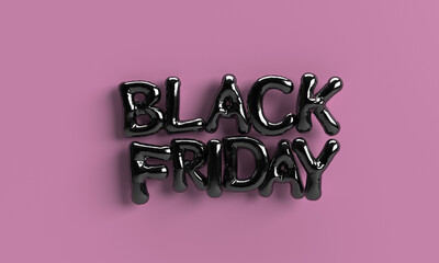 Pink purple color gradient background wallpaper back friday text balloon dark symbol sign font november month sale product shopping marketing price store retail discount offer celebration price banner