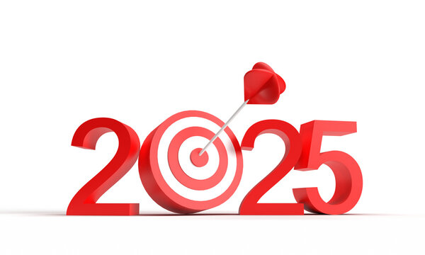 2025 dashboard goal time calendar business strategy education technology banking futurist progress financial marketing investment car control industry money wealth interface time connection happy new 