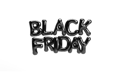Black fridaty text dark black color balloon sale shopping offer template discount marketing store banner advertisement price promotion promo price merry christmas happy new year event party buying 