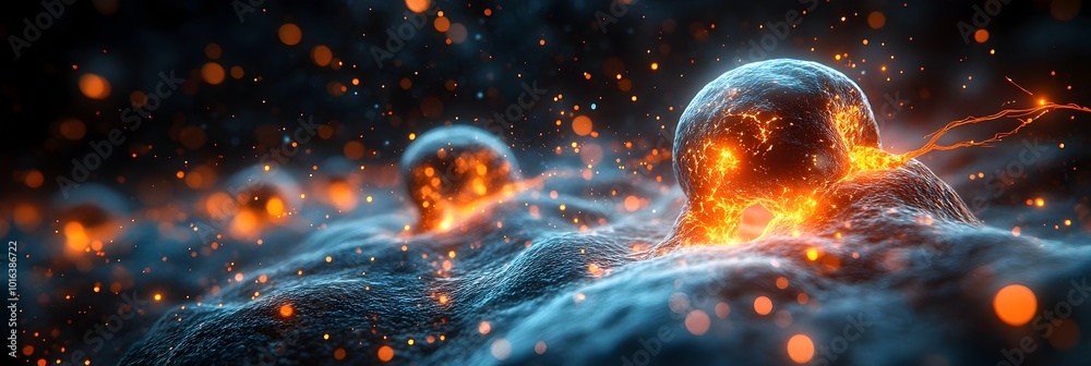 Fototapete innovative ai-driven neuromodulation technology enables the control and manipulation of human minds,