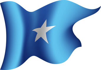 Somalia Realistic 3D Waving Flag