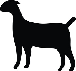 Goat silhouette 