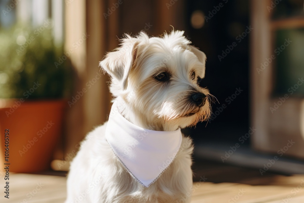 Canvas Prints Dog portrait terrier mammal.